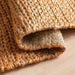 Natural Braided Jute And Hemp Hand Woven Dhurrie 90X150Cm - Natural Pan Home