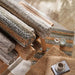 Natural Braided Jute And Hemp Hand Woven Dhurrie 90X150Cm - Natural Pan Home