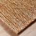 Natural Braided Jute And Hemp Hand Woven Rug 160X230Cm - Natural Pan Home