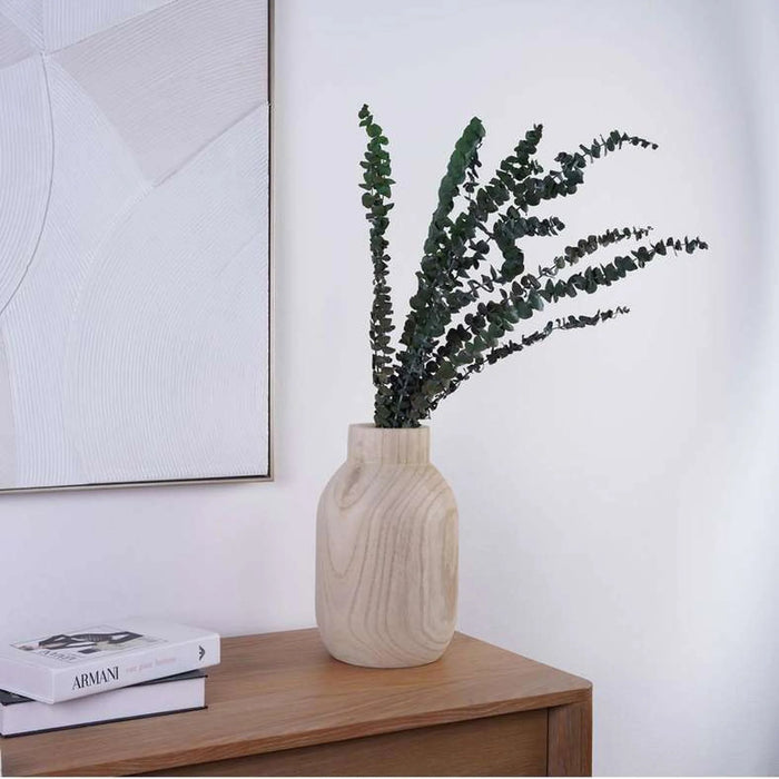 Natural Preserved 10 Pcs Bunch Eucalyptus 60Cm - Green