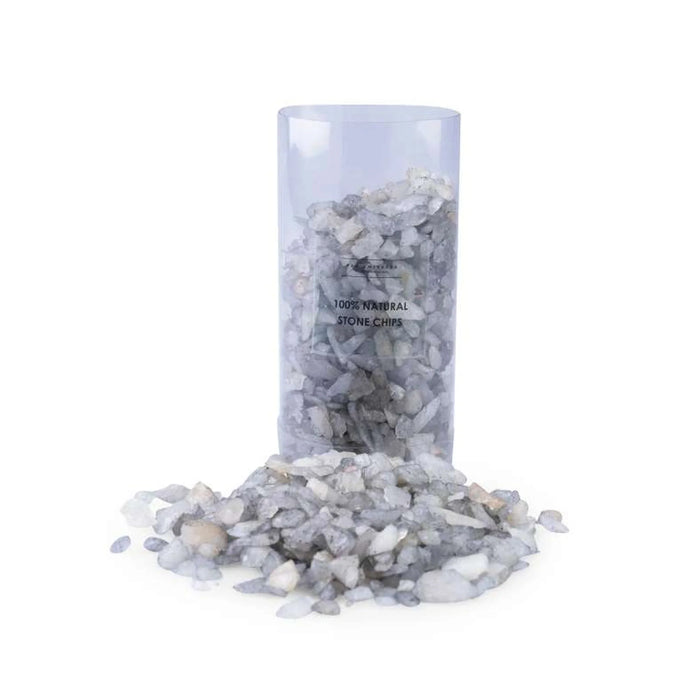 Natural Stone Chips 550Gm 6X12Cm - Grey