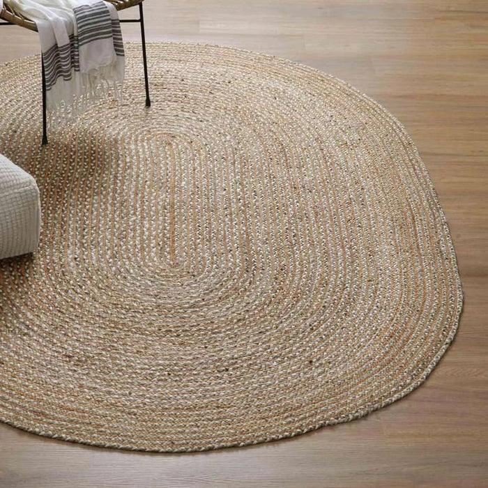 Naturalle Jute Round Rug Dia 180Ccm - Natural Pan Home
