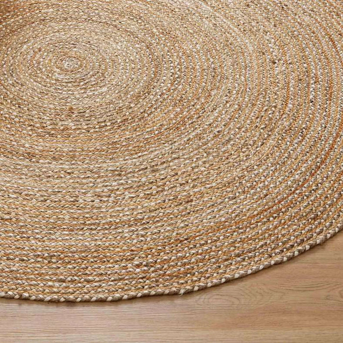 Naturalle Jute Round Rug Dia 180Ccm - Natural Pan Home
