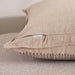 Navaho Embellished Down Alternative Filled Cushion 50X50Cm - Black Pan Home