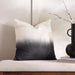 Navaho Ombre Down Alternative Filled Cushion 50X50Cm - Black Pan Home