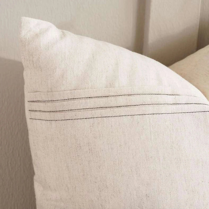 Navaho Ombre Down Alternative Filled Cushion 50X50Cm - Black Pan Home