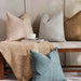 Navaho Ombre Down Alternative Filled Cushion 50X50Cm - Black Pan Home