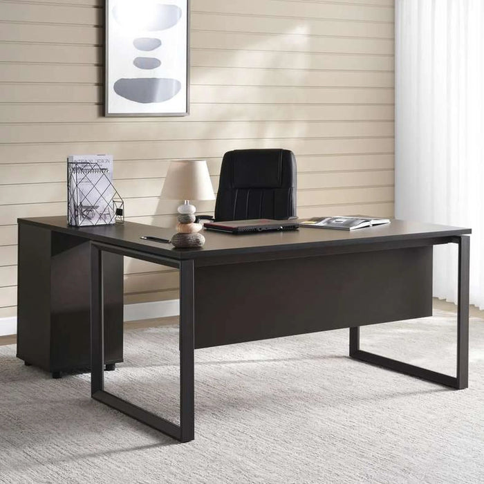 Navas Office Desk - 160Cm - Black