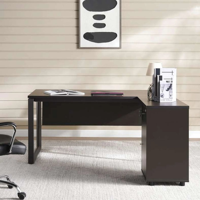 Navas Office Desk - 160Cm - Black