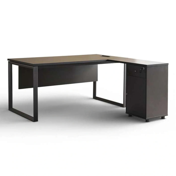 Navas Office Desk - 160Cm - Black