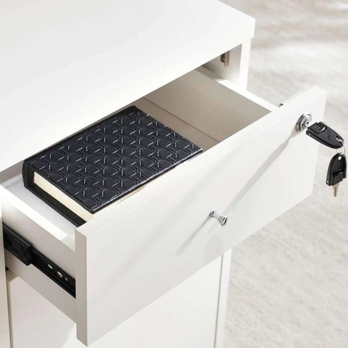 Navas Office Desk - 160Cm - White
