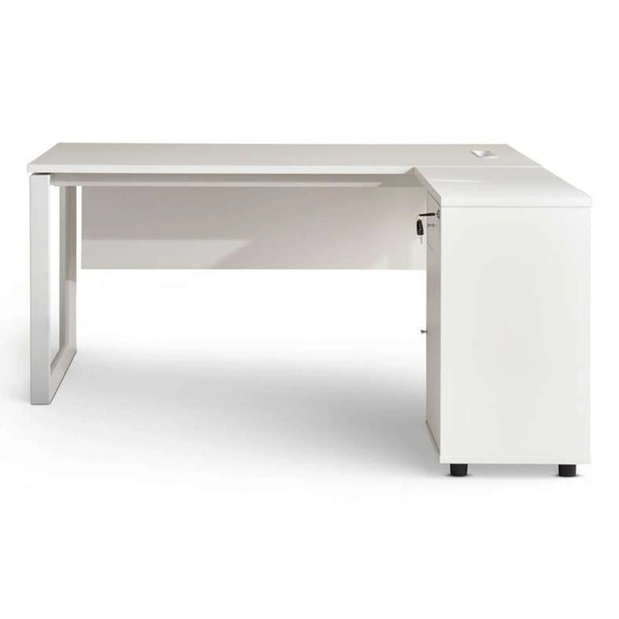 Navas Office Desk - 160Cm - White