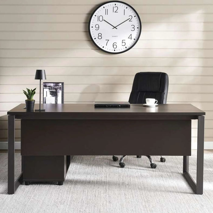Navas Office Desk - 180Cm - Black