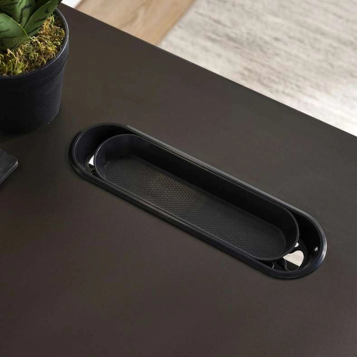 Navas Office Desk - 180Cm - Black