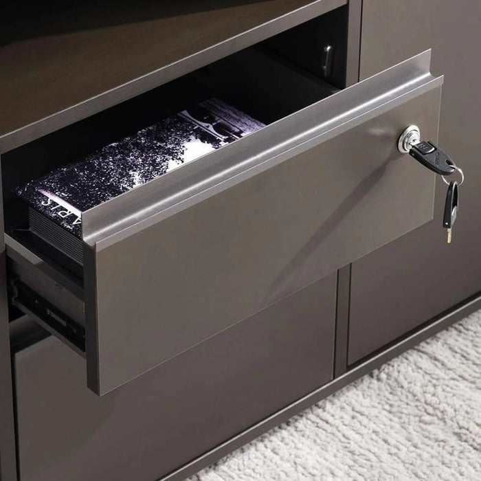 Navas Office Desk - 180Cm - Black