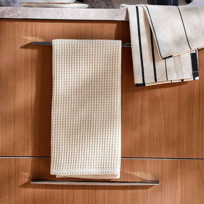 Nayara Stripe 2Piece Kitchen Towel Set 50X70Cm - Black