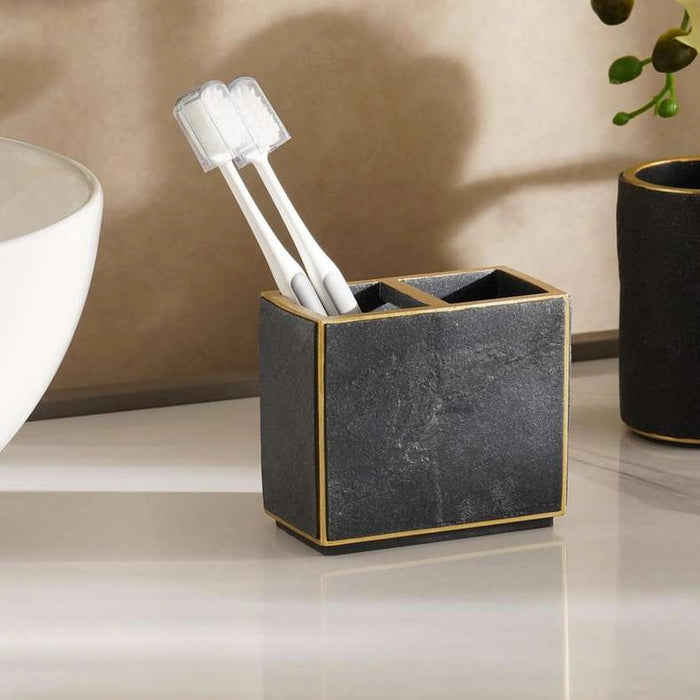 Nebula Toothbrush Holder -Black Pan Home