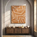 Necrolyte Hand Painted Canvas Wall Art 80X100Cm - Brown Pan Home