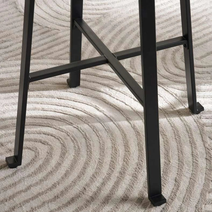 Neklan 2 Seater Bar Table Wood - Dark Brown