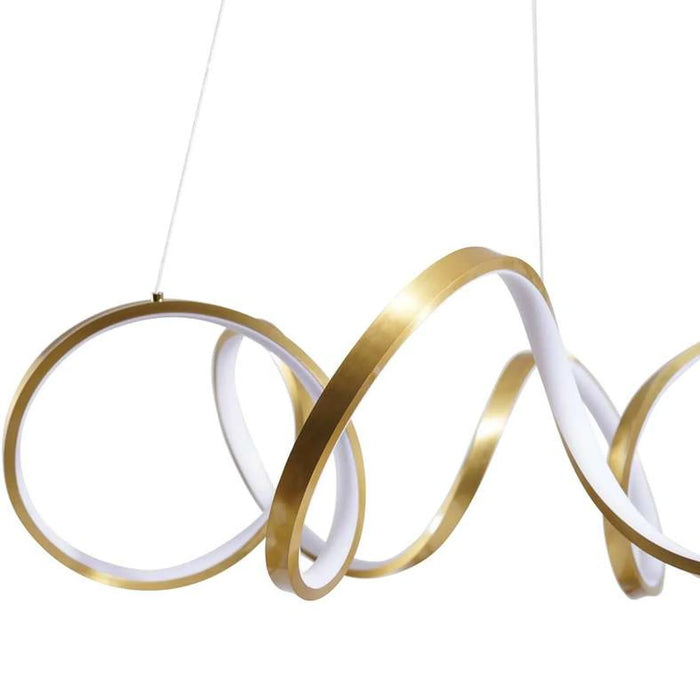 Neo Bright Led Pendant Lamp Dia 80Cm - Gold