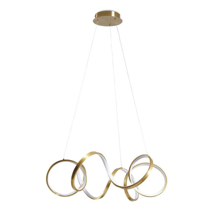 Neo Bright Led Pendant Lamp Dia 80Cm - Gold