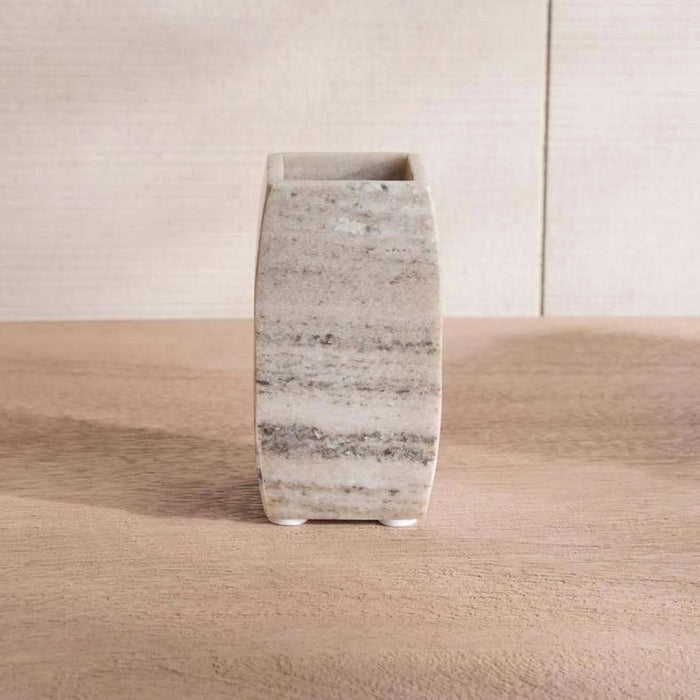 Neo  Marbel Tumbler 7.5X7.5X12Cm - Beige Pan Home