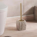 Neo Marble Toilet Brush Holder  11.5X11.5X39Cm - Beige Pan Home