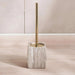 Neo Marble Toilet Brush Holder  11.5X11.5X39Cm - Beige Pan Home