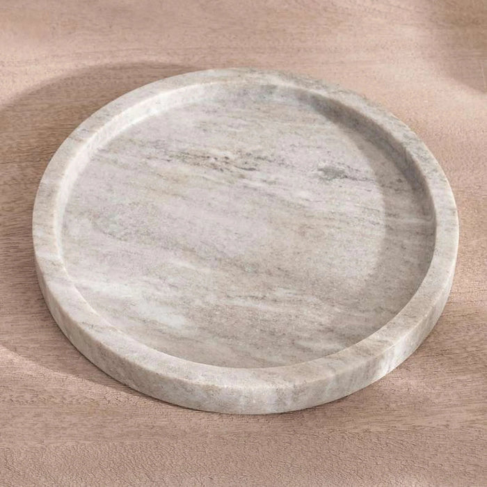 Neo Marble Towel Tray  25.5X15X2.5Cm - Beige Pan Home