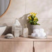 Neo Marble Towel Tray  25.5X15X2.5Cm - Beige Pan Home