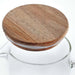 Neoflam Borosilicate Glass Measuring Mug With Lid 1L -Clear Pan Home