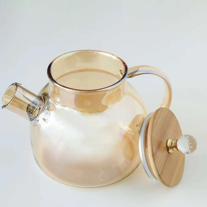 Neoflam Borosilicate Tea Pot 1L -Clear