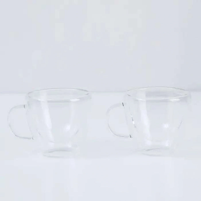 Neoflam Double Wall S/2 Coffee Mug Clear 150Ml