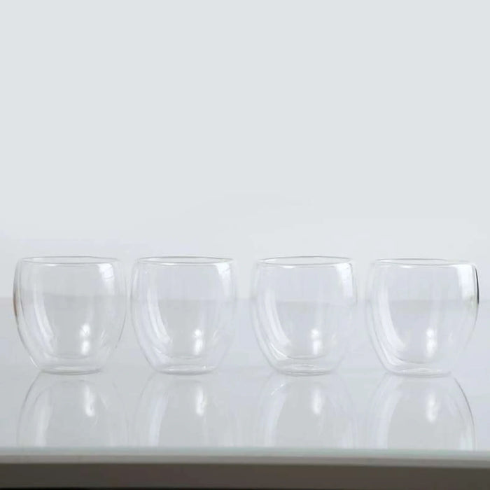 Neoflam S/4 Double-Wall Juice Glass Clear 250Ml