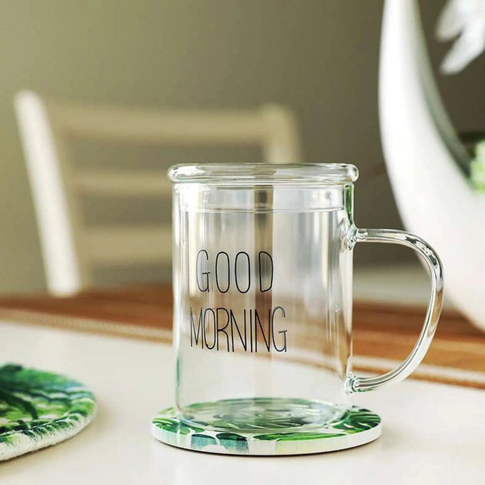 Neoflam Set Of 2 Mug With Lid 450Ml -Clear Pan Home