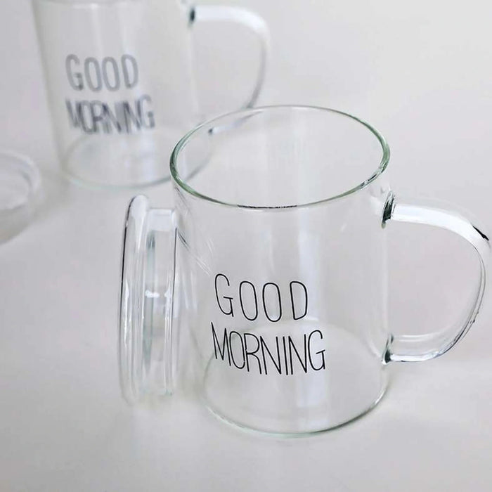 Neoflam Set Of 2 Mug With Lid 450Ml -Clear Pan Home