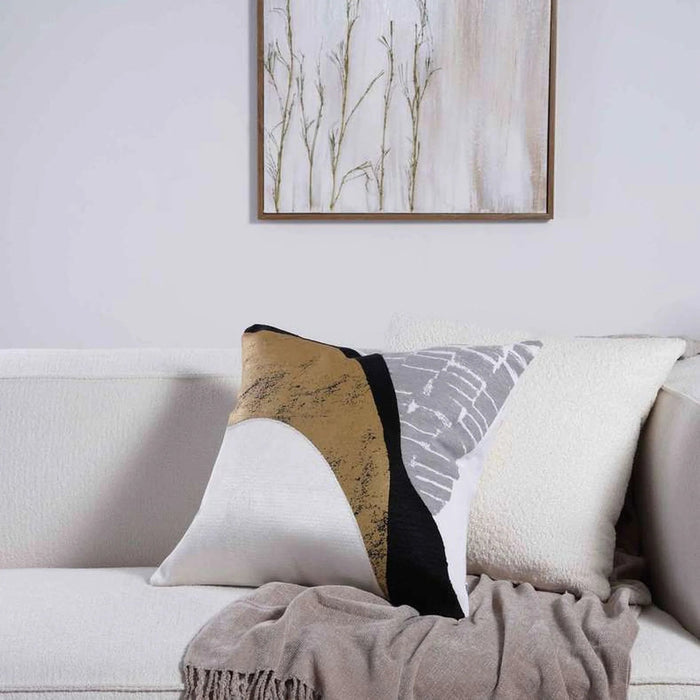 Nesrin Cushion Cover 50X50Cm - Gold Pan Home