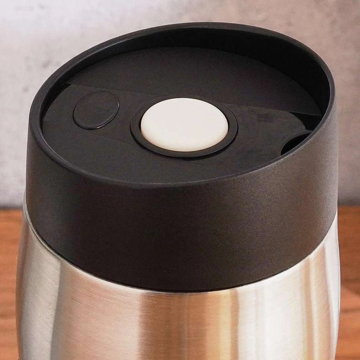 Nessan Travel Mug 380Ml -Black Chrome