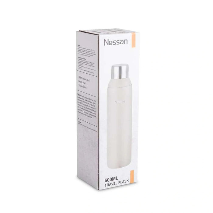 Nessan Vacuum Bottle 600Ml -Beige Pan Home