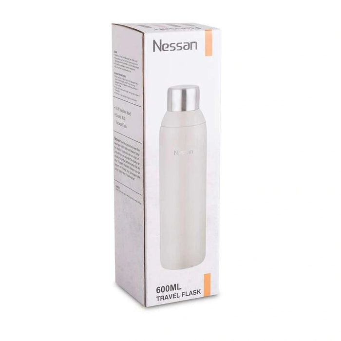 Nessan Vacuum Bottle 600Ml -Grey Pan Home