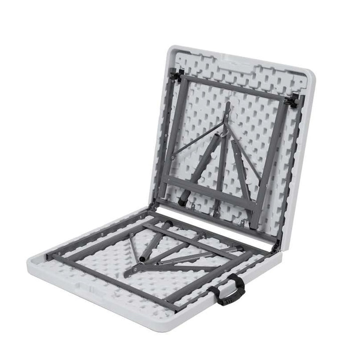 Newskai Outdoor Lasting 4 Foot Folding In Half Table - White