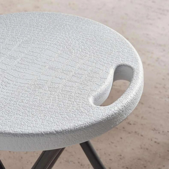 Newskai Outdoor Stool Chair - White Pan Home