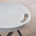 Newskai Outdoor Stool Chair - White Pan Home