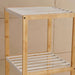 Newton 5-Tier Bamboo Bath Shelf 140Cm - White Pan Home