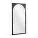 Nitia Standing Mirror Wood - Black Pan Home