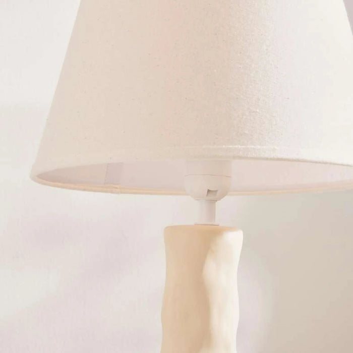 Nixon E-27 Ceramic Table Lamp 28X28X47.5Cm - Beige