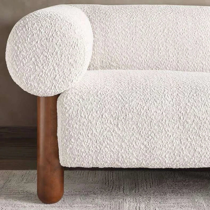 Node 2 Seater Sofa - Beige Pan Home