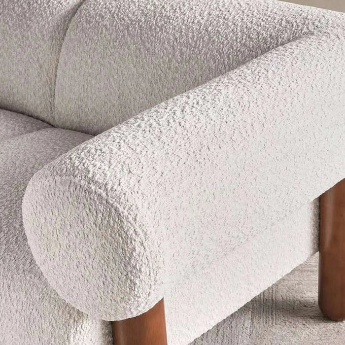 Node 2 Seater Sofa - Beige Pan Home