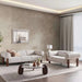 Node 2 Seater Sofa - Beige Pan Home