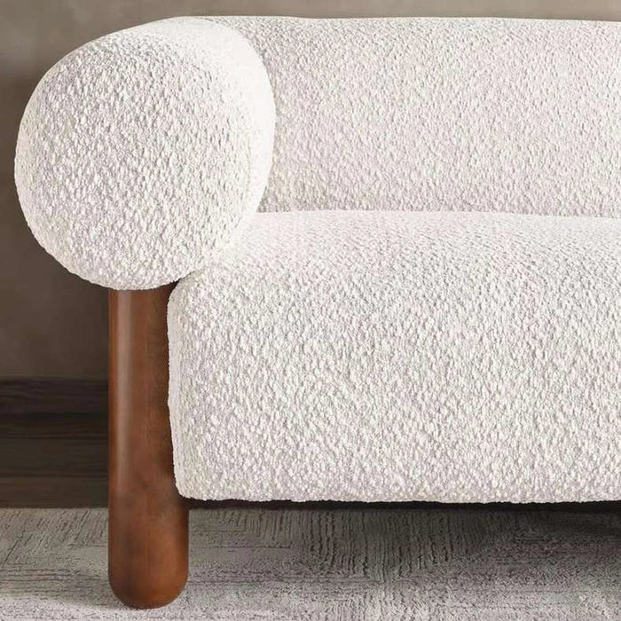 Node 3 Seater Sofa - Beige Pan Home